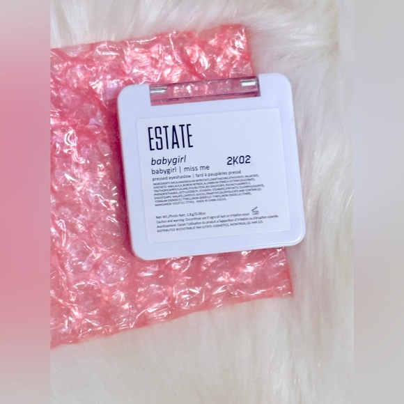 🆕 ESTATE Duo Eyeshadows “BabyGirl” Pressed Compact High End Makeup Neutral Tone - Picture 5 of 12